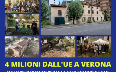 CASA COLONICA: QUALCOSA SI MUOVE. DALL’UNIONE EUROPEA SOLDI PER IL RECUPERO DEL CASALE