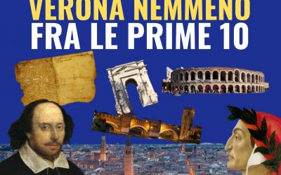 VERONA NON SARÀ CAPITALE DELLA CULTURA. ESCLUSA ANCHE DALLA TOP TEN.