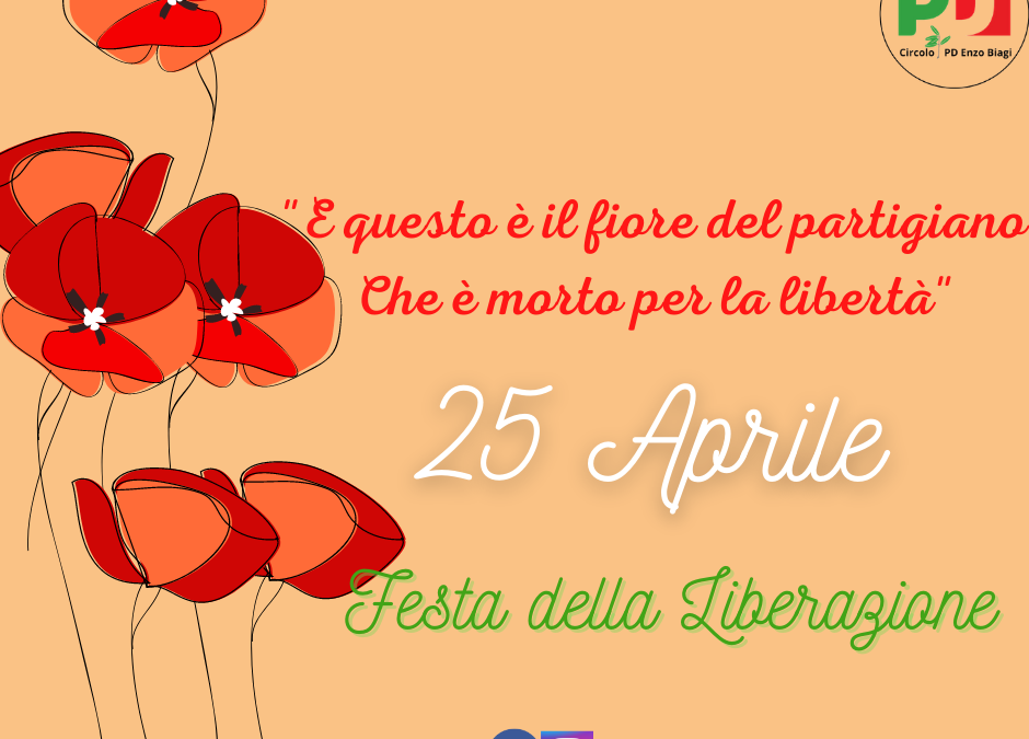 BUONA FESTA DELLA LIBERAZIONE!