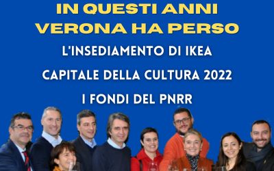 Verona perde anche i fondi del PNRR